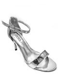 Metallic Silver Sandals - GENAsg