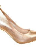 Shimmery Champagne Pumps