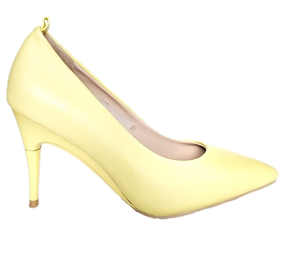 Buy Neon Yellow Heeled Sandals for Women by Fabbhue Online | Ajio.com